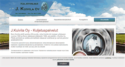 Desktop Screenshot of kuljetusjkuivila.fi
